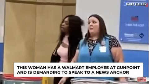 Black Woman Killed By Police For Holding Walmart Employee Hostage!Full Hostage Video