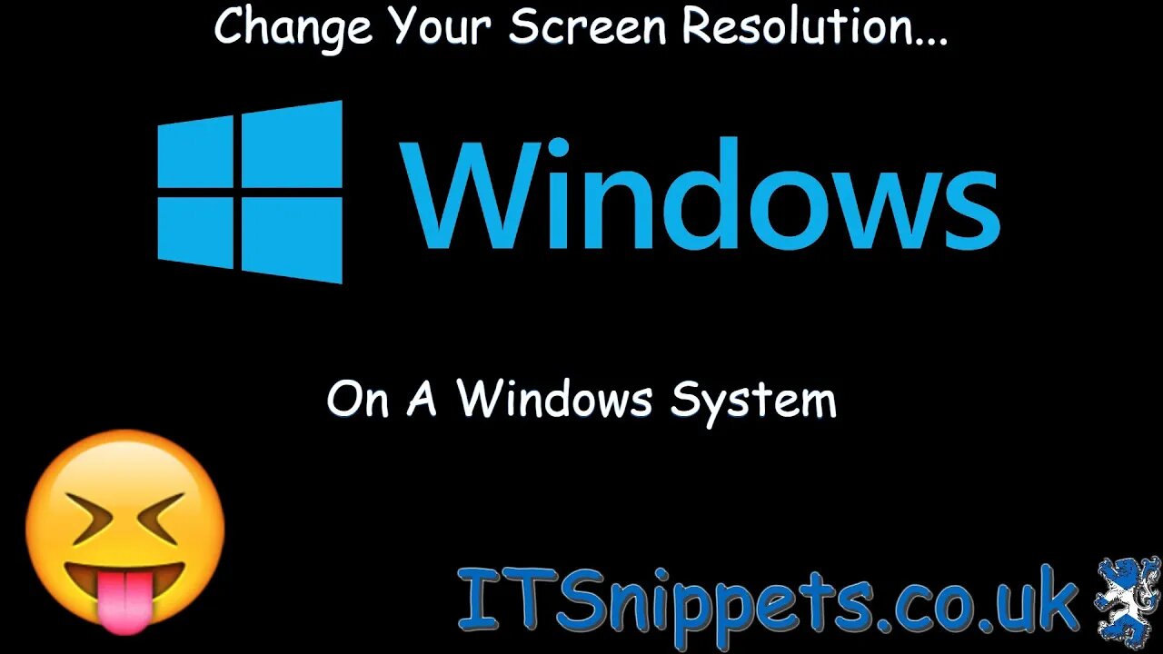 How To CHANGE Your Screen Resolution On Windows 10! (@youtube, @ytcreators)