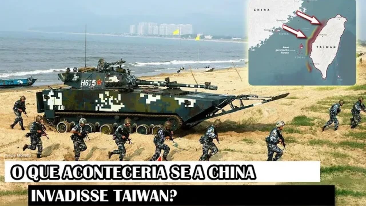 O Que Aconteceria Se A China Invadisse Taiwan?