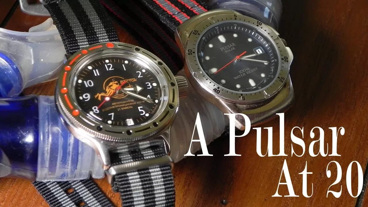 A Pulsar At 20: My first watch, A Pulsar Solar V145-0C30[Story Time]