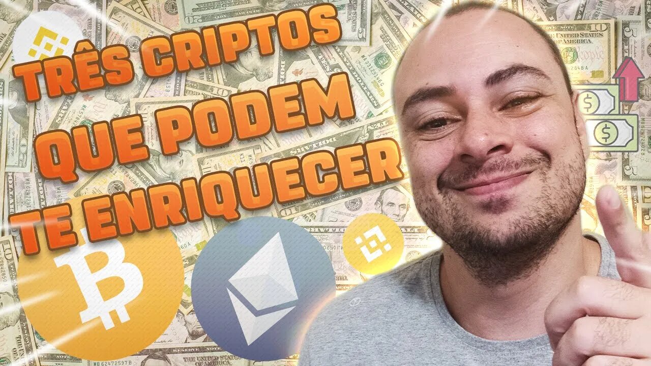 TOP 3 CRIPTOMOEDAS PARA VOCE COMPRAR AGORA E FAZER MUITO DINHEIRO! É MUITA VALORIZAÇÃO!