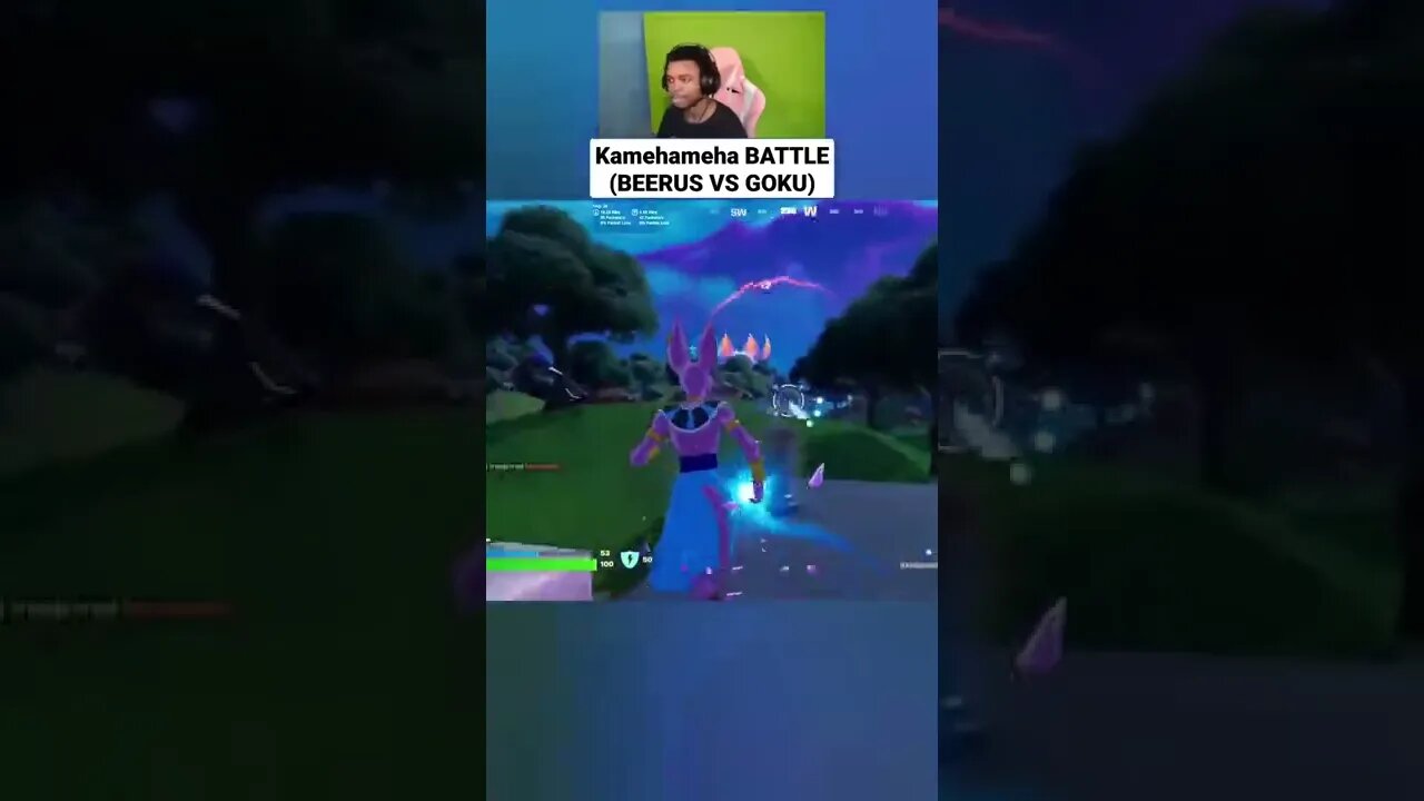 Kamehameha BATTLE (BEERUS VS GOKU)