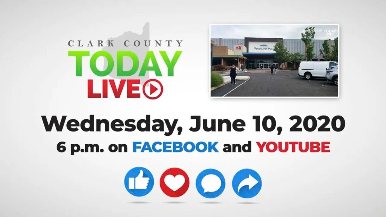 WATCH: Clark County TODAY LIVE • Wednesday, June 10, 2020