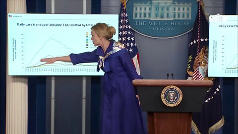 President Trump Holds a Press Briefing