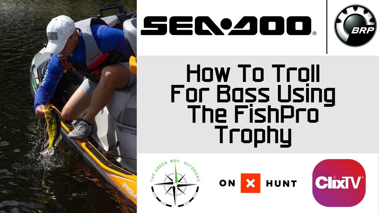 How to troll for peacock bass using the Sea-Doo FishPro Trophy - TGWO Outdoor Education Series