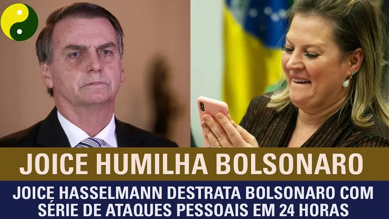 Joice Hasselmann destrata Bolsonaro com série de ataques pessoais em 24 horas