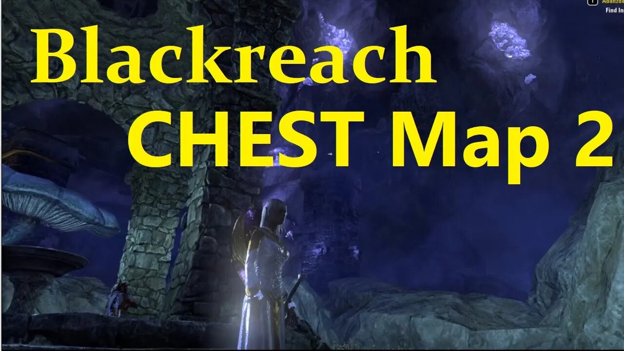 ESO Blackreach Greymoor Caverns Treasure Map 2 Location! - (Guide) Elder Scrolls Online