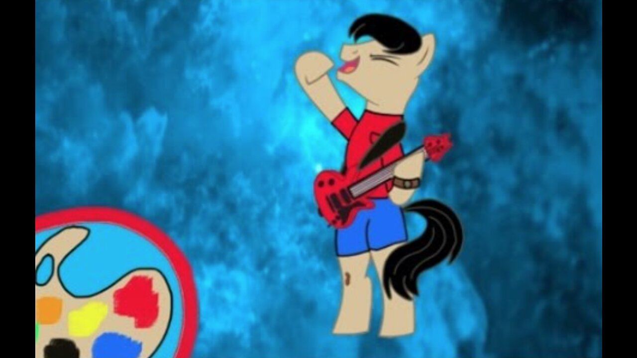 Robert who playing Electric guitar (speed paint)