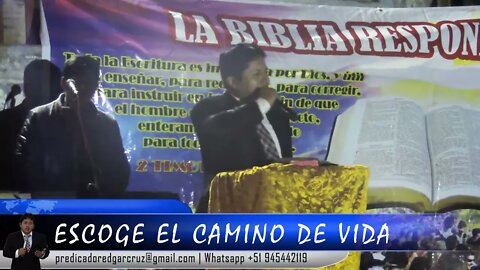 Escoge el Camino de Vida - EDGAR CRUZ MINISTRIES