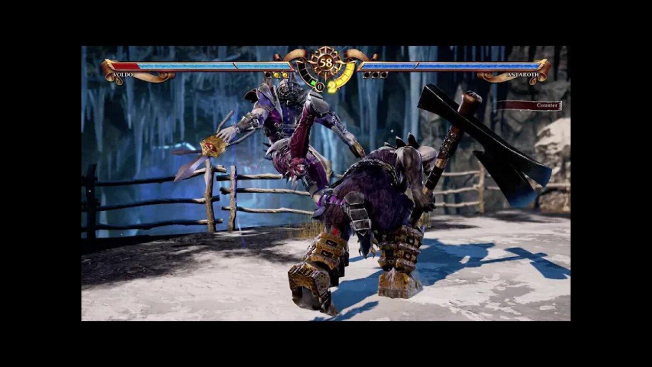 Soulcalibur VI: Voldo (Color 2) vs Astaroth - 4K No Commentary