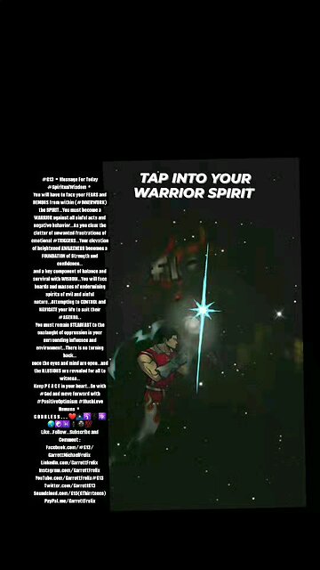 ▪︎TAP INTO YOUR WARRIOR SPIRIT▪︎