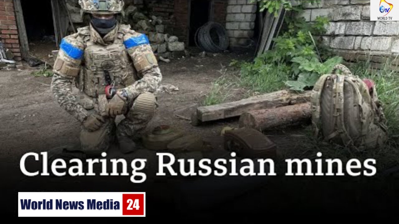 Russia's minefields holding up Ukraine's counter-offensive -