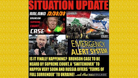 SITUATION UPDATE 12/23/23 - Epstein Island List Causing Panic, Trump On Ballot, Gcr/Judy Byington