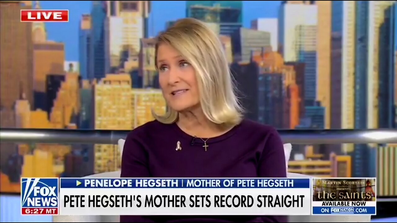 Pete Hegseth's Mom: The Media Is Despicable