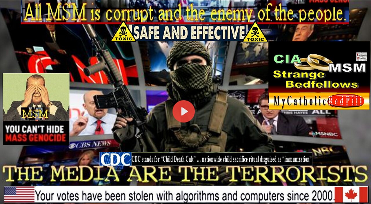 The Media Are the Terrorists (CIA-MSM Strange Bedfellows)