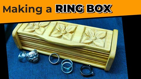 Making a Ring Box using traditional hand tools