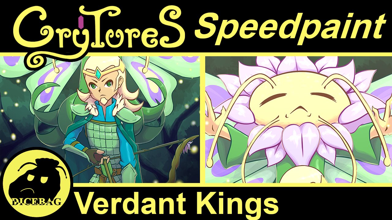 Crytures Speedpaint - Verdant Kings