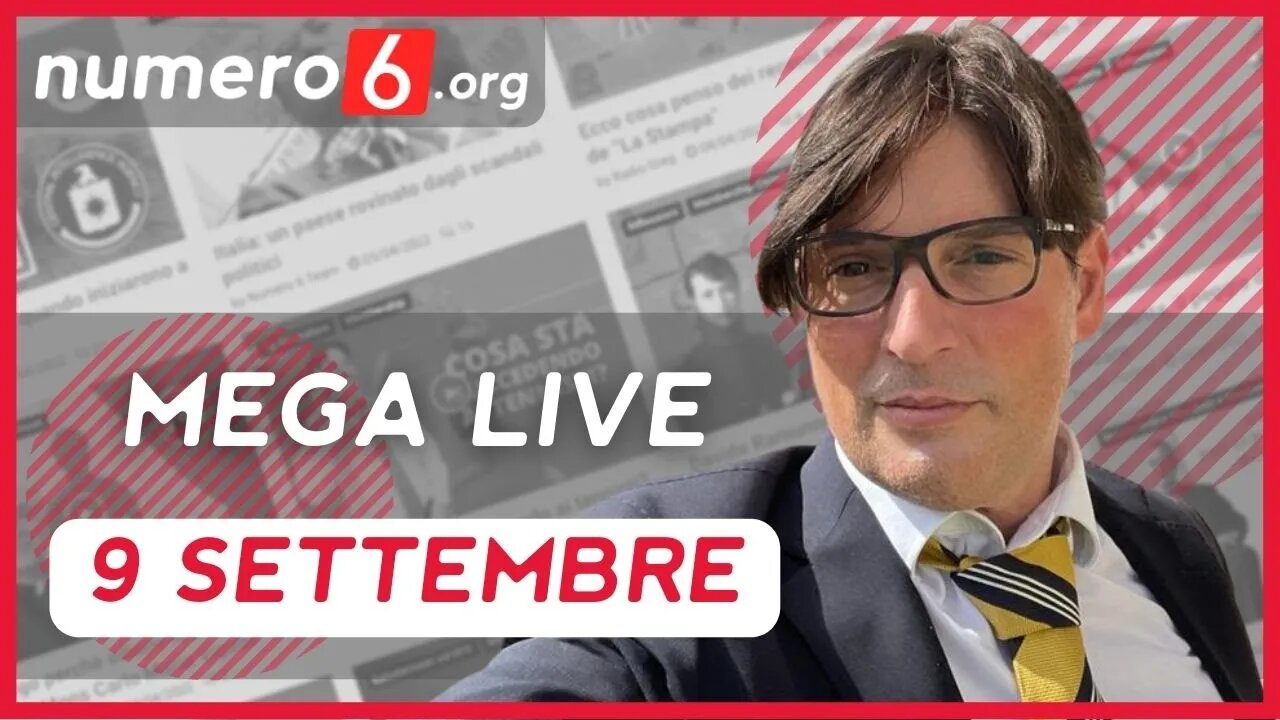 Mega Live 9 Settembre: confermati i gatekeepers che entrano in politica!