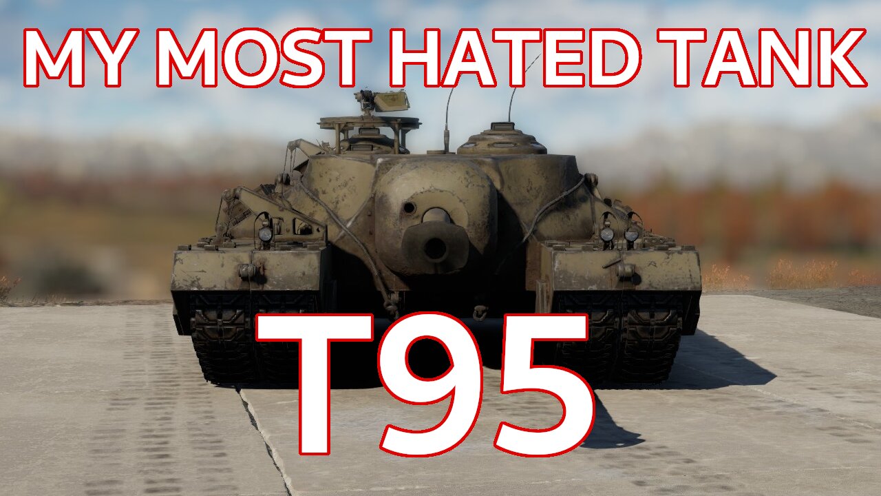 OldDeadMan gets salty! ~ T95 Suffering [War Thunder Gameplay]
