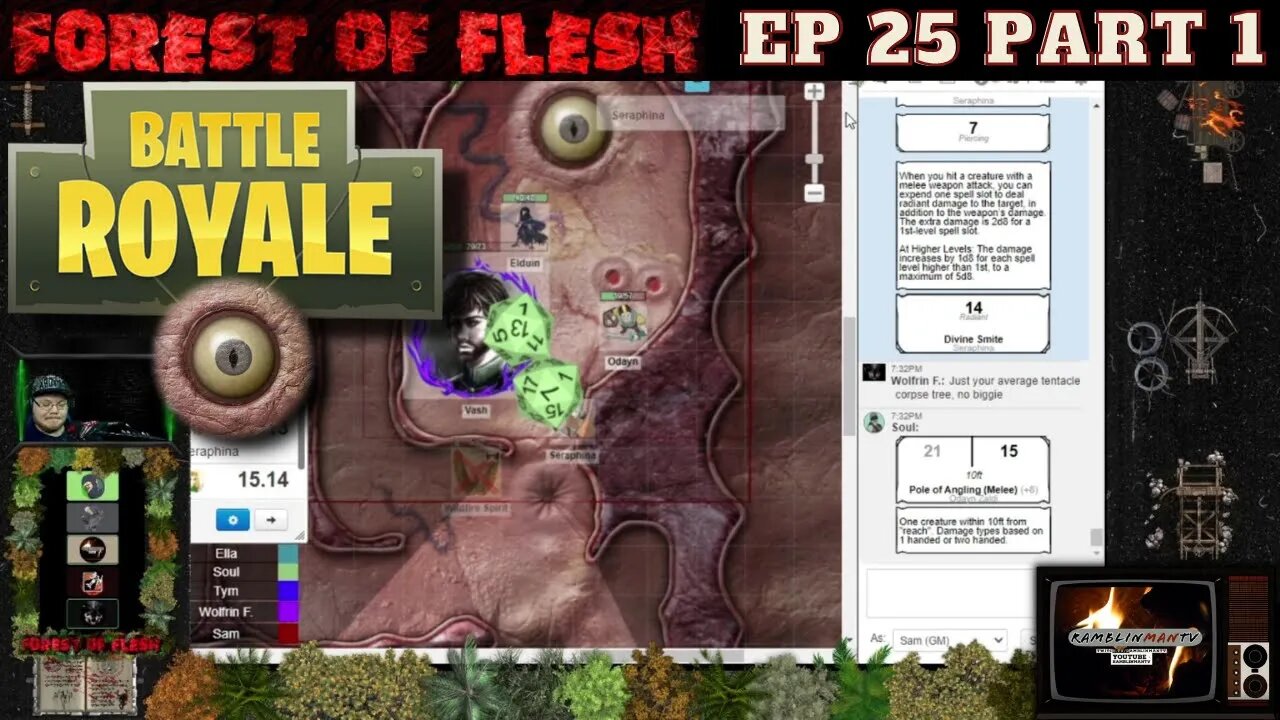 Forest of Flesh Episode 25 (Part 1) | A-Team Battle Royale | DnD5e
