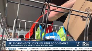 Waymo partners with Arizona food bank to transport bread