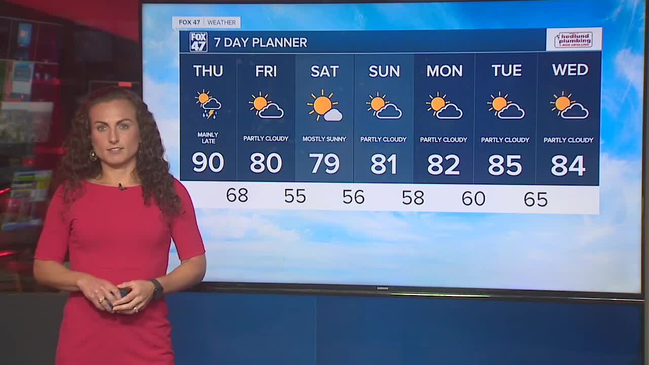 Forecast - Very hot and humid with afternoon storms