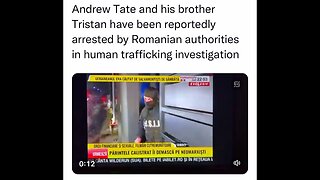 Andrew Tate ARRESTED in Romania