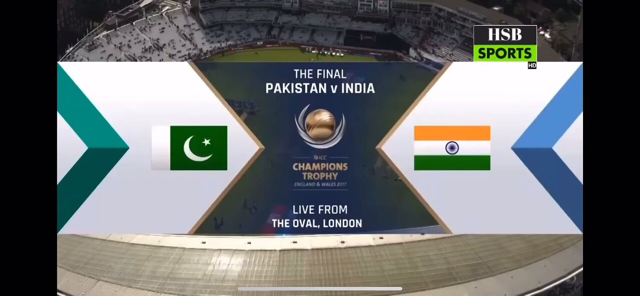 Pakistan vs India 2017 champions trophy