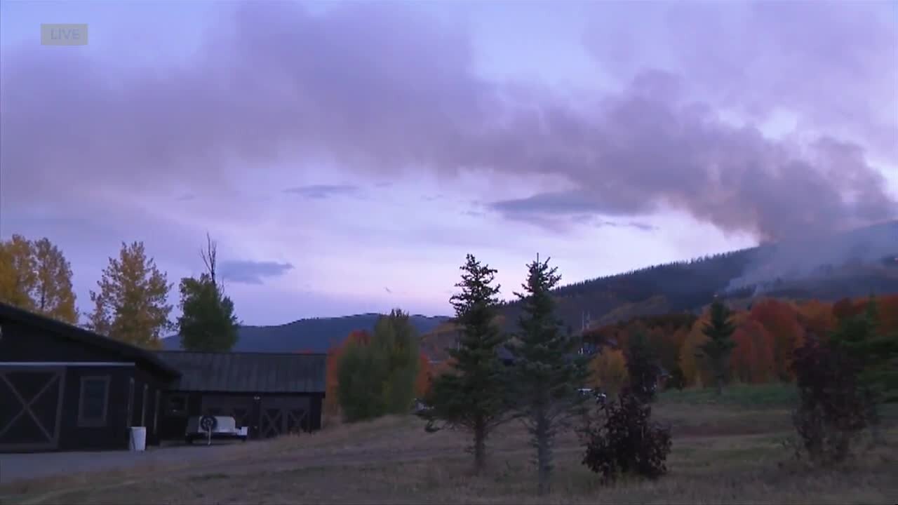 Wildfire burning north of Silverthorne prompts evacuation orders