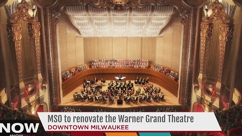 Milwaukee Symphony Orchestra looks to transform Grand Theatre