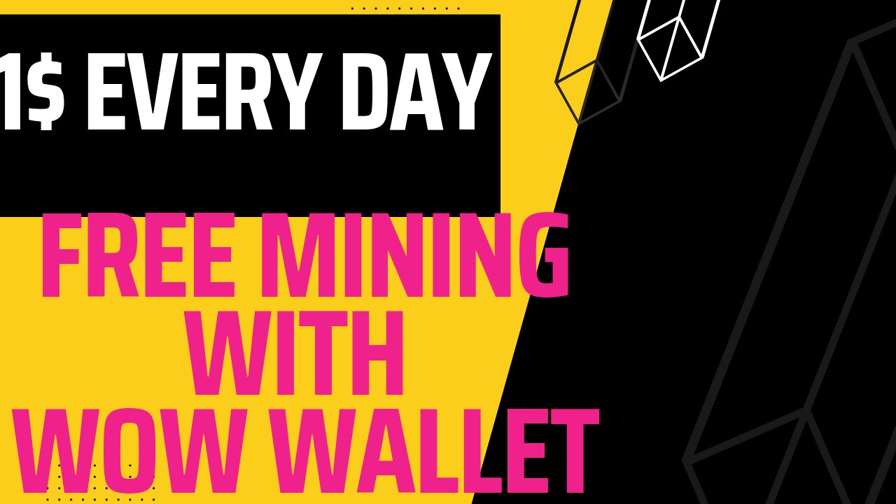 Earn 1$ Every Day With Free Mining