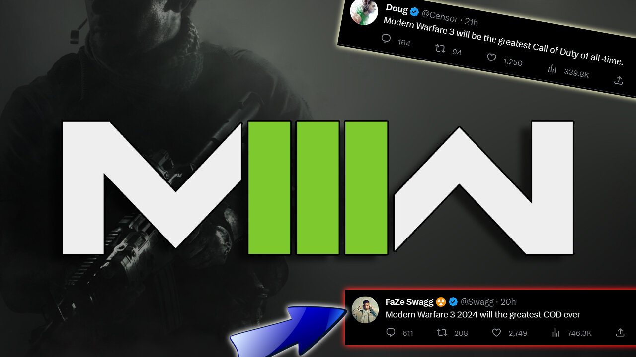 And Here We Go... Modern Warfare 3 For COD 2023 & The Usual Suspects Are Out Like Clockwork!