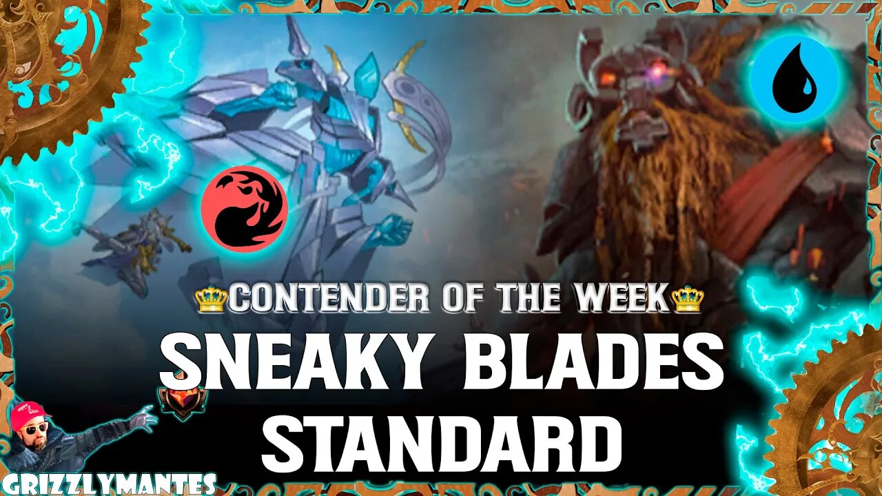 👑👑COTW👑👑🔴🔵SNEAKY BLADES🔵🔴|| Streets of New Capenna || [MTG Arena] Bo1 Blue Red Aggro Standard Deck