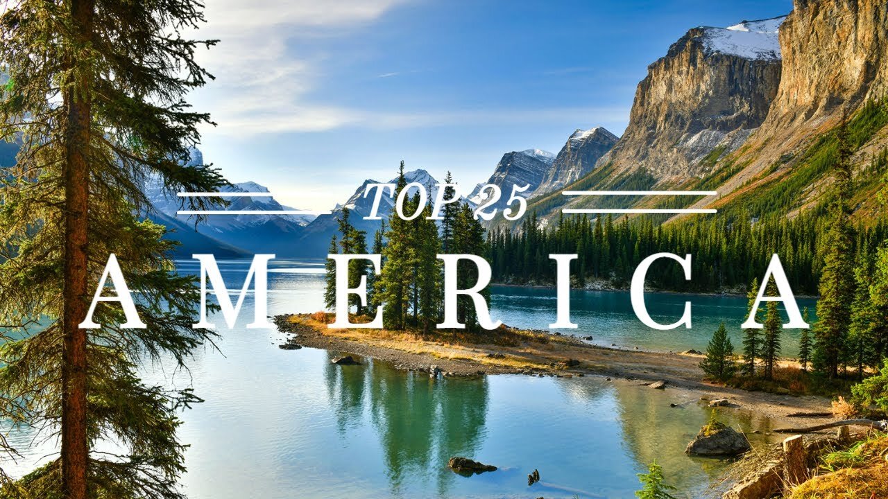 25 Most Beautiful Destinations in America - Travel Video