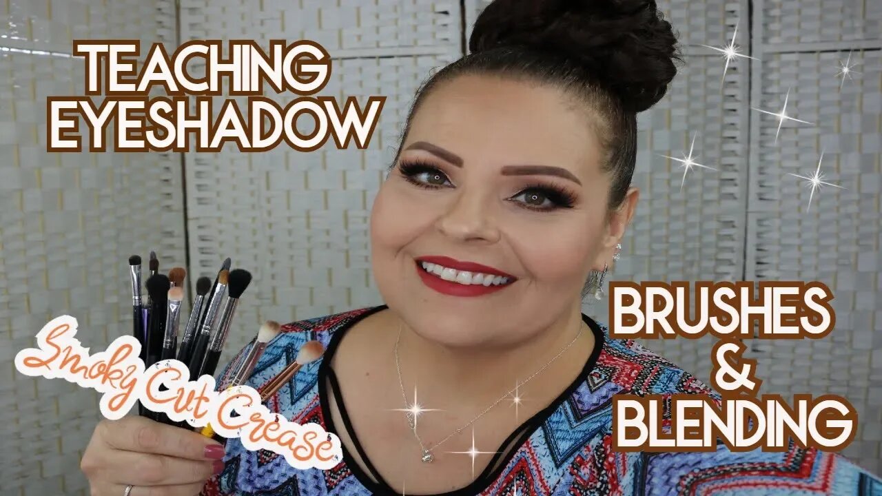 TEACHING EYESHADOW - BRUSHES & BLENDING l Sherri Ward