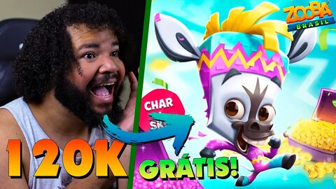 Novo Evento Paolo Pinata + 120 mil ouro GRÁTIS! ZOOBA: Jogo de Batalha Animal