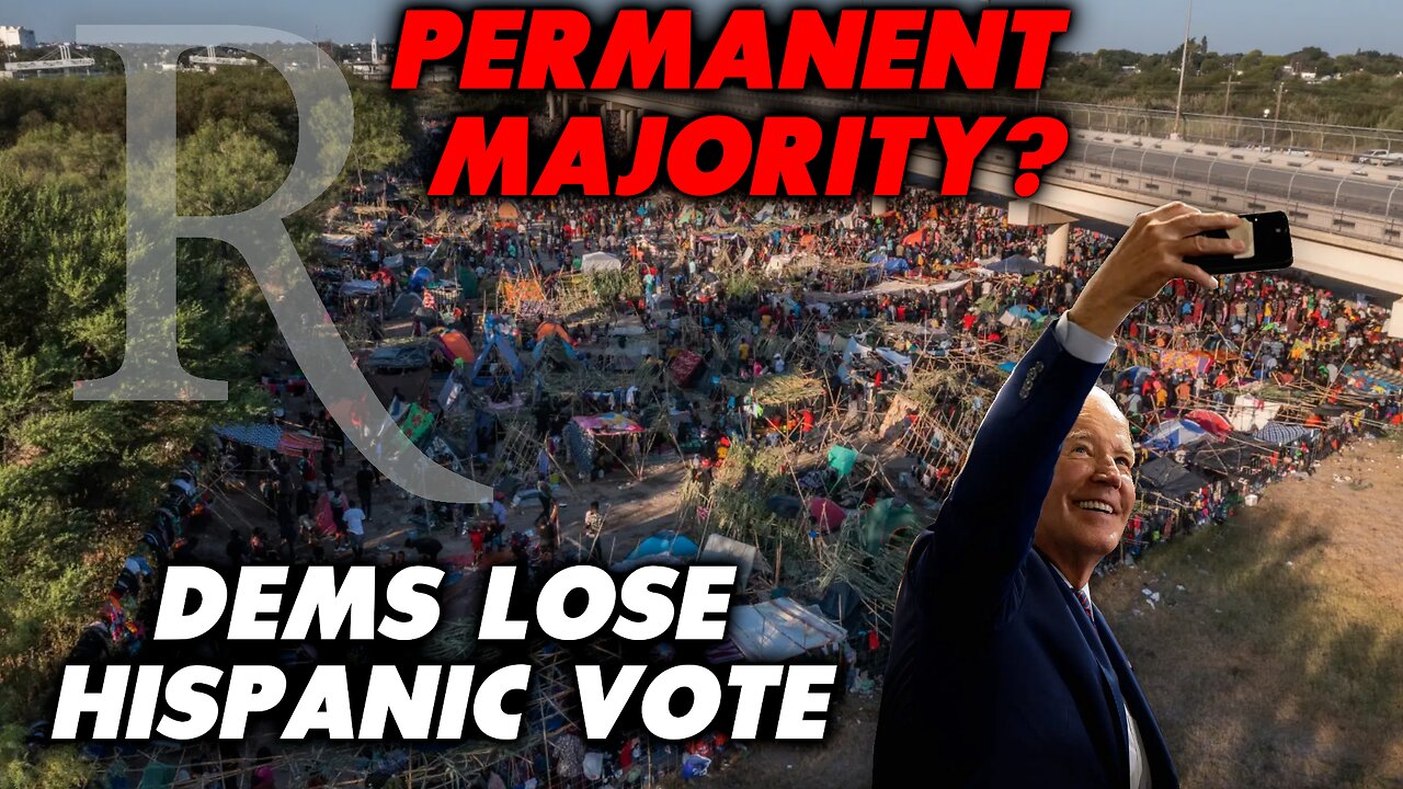 Democrat Permanent Majority Backfires in 2024 Polls, Hispanic Biden Vote has Gone Trump