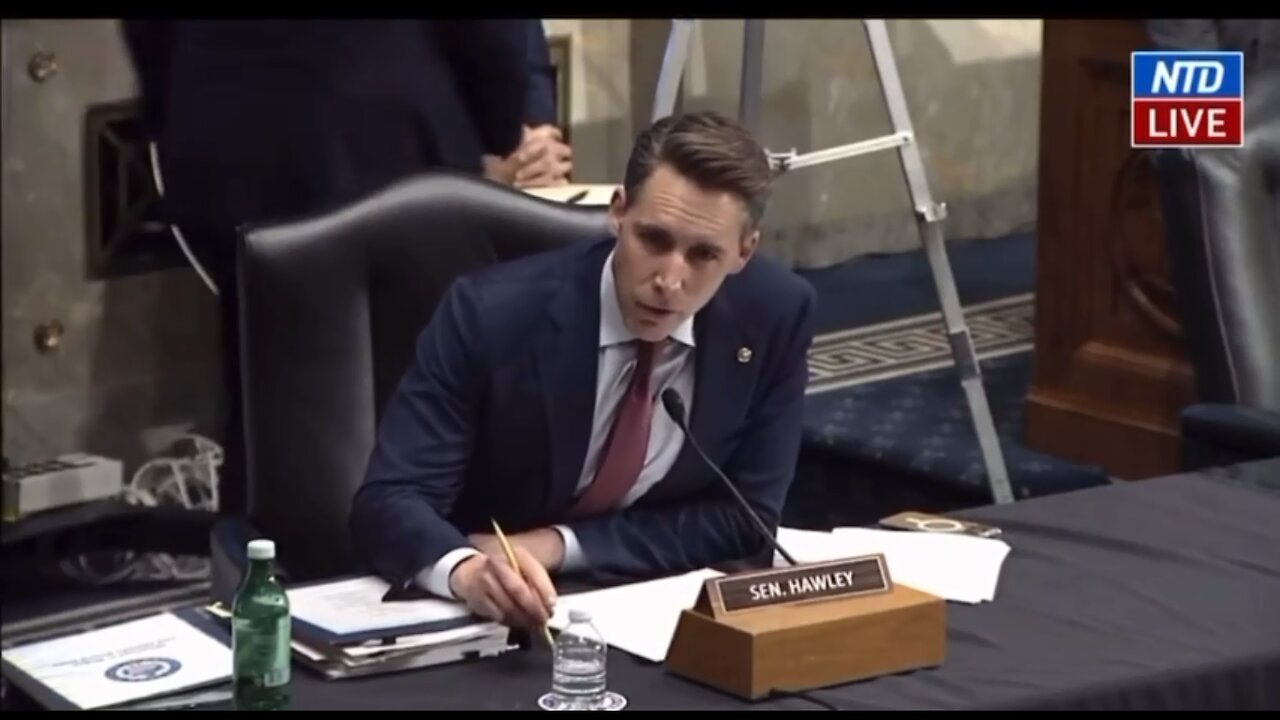 Josh Hawley Grills Swamp Creature Wray