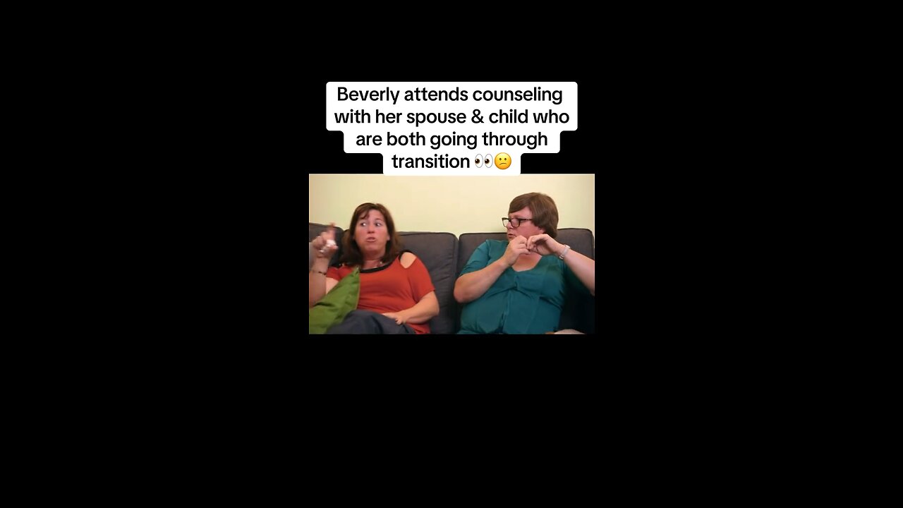 Poor Mother in Counseling with Gender Transitioning Husband and Children