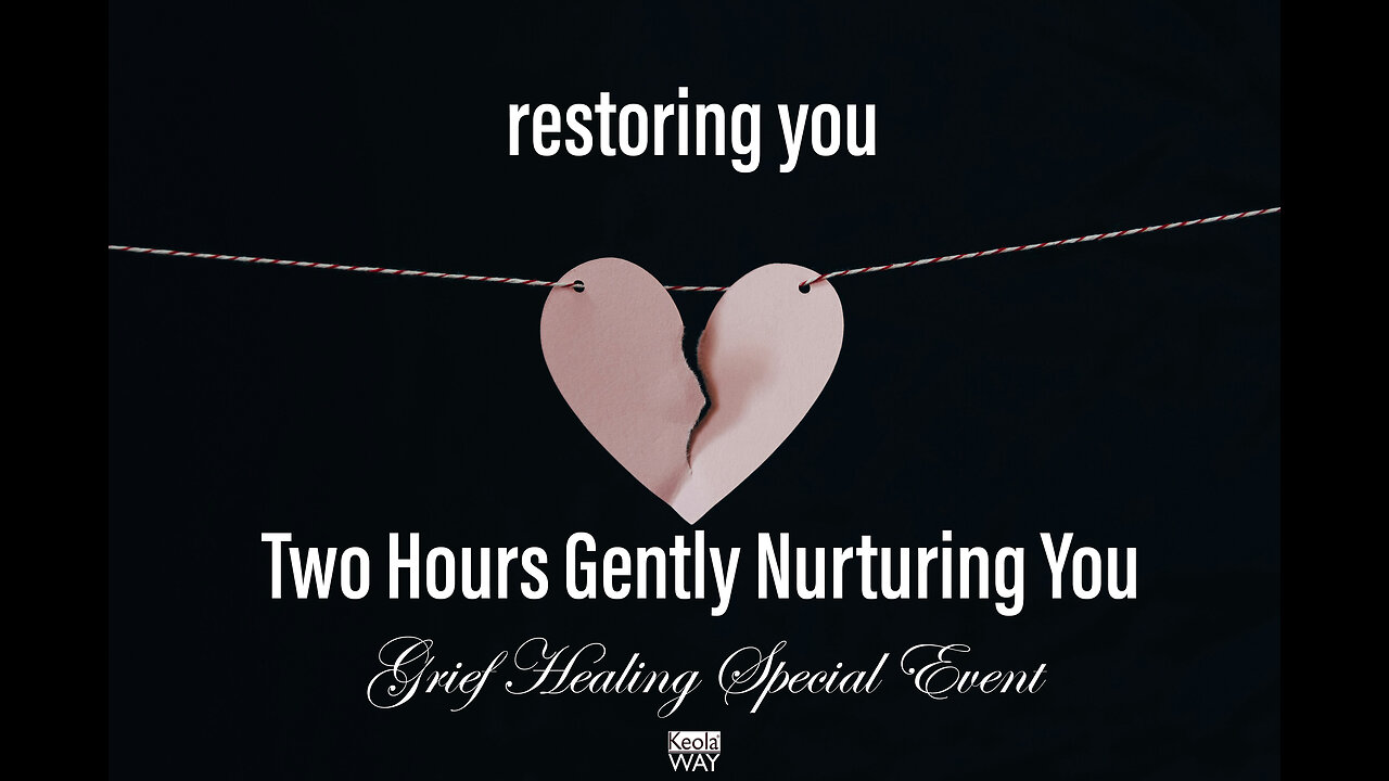 Restoring YOU: Healing for Your Grief Journey