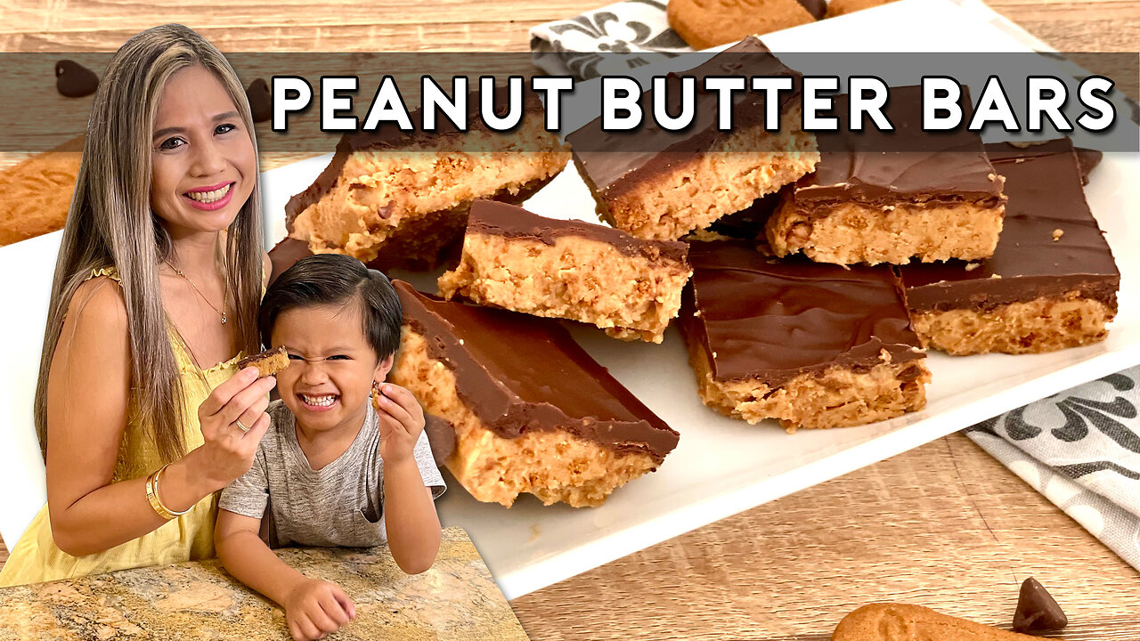 NO BAKE PEANUT BUTTER BARS