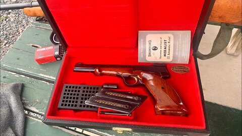 1962 Browning Medalist target pistol