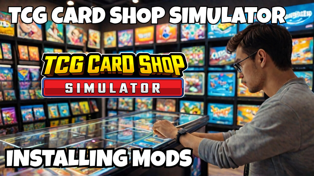 HOW TO Install MODS on TCG Card Shop Simulator!! GAME CHANGING!!