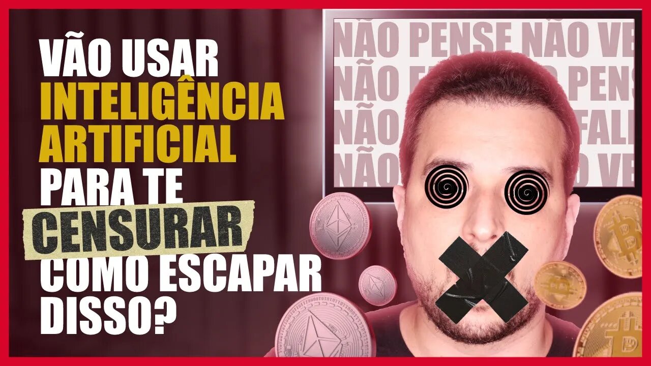 INTELIGÊNCIA ARTIFICIAL será usada contra você! Como escapar?