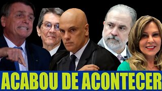 AGORA! Bolsonaro vai ao JN - PGR acusa Moraes de violar sistema - Jefferson quer a Presidência