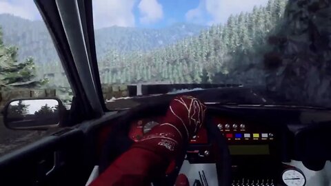 DiRT Rally 2 - Legacy Wall Scrapes Through Route de Turini