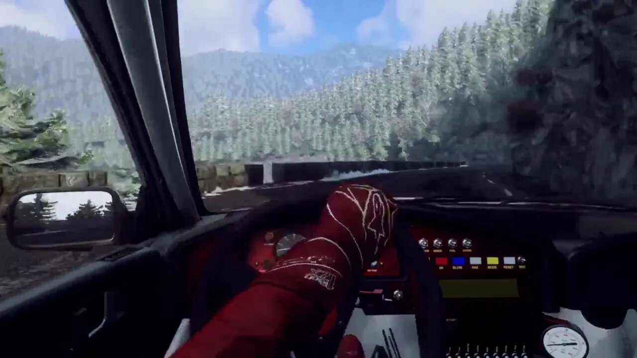 DiRT Rally 2 - Legacy Wall Scrapes Through Route de Turini