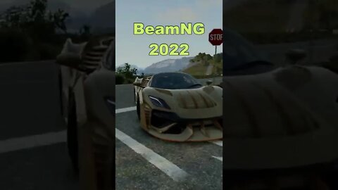 😲Old version BeamNG 2013 vs NEW 2022 Drive | #shorts Crash Cars Games