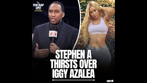 Stephen A. Smith thirsts over Iggy Azalea