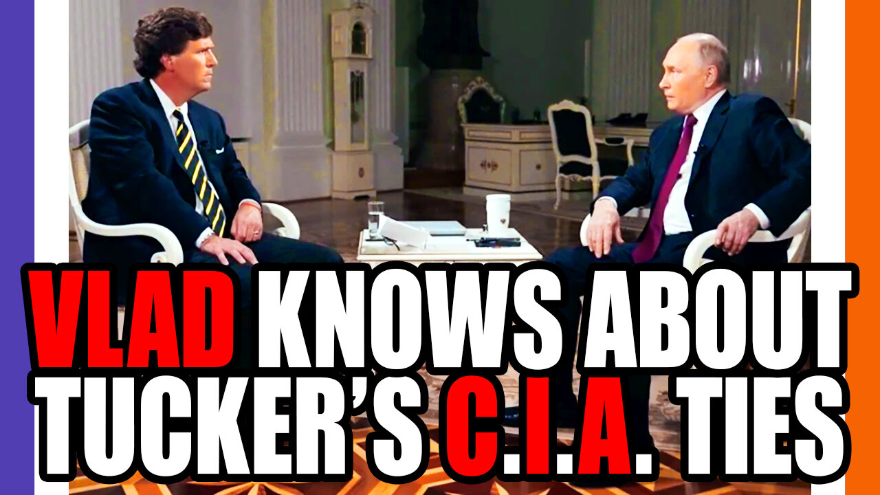 Vladimir Putin Speaks On Tucker's CIA Ties
